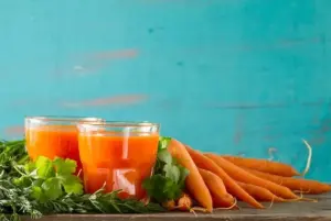 Ilustrasi jus wortel yang membuat kulit terlihat lebih sehat, bebas dari kekusaman, dan terhindar dari masalah jerawat. Foto: Freepik