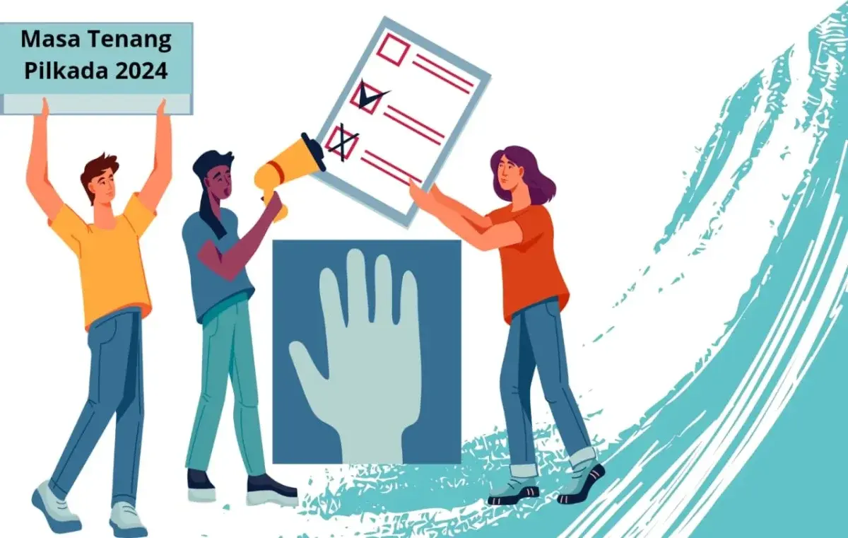 Ilustrasi Masa Tenang Pilkada Serentak 2024