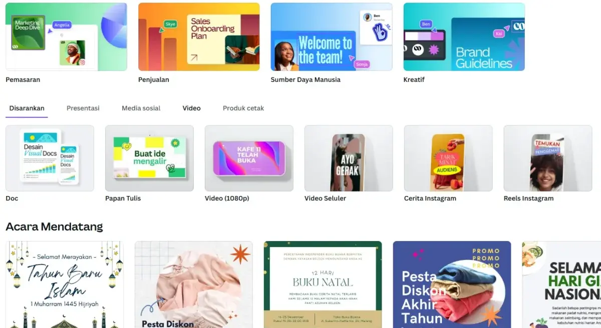 Pentingnya mengetahui keunggulan dari menggunakan aplikasi Canva. FOTO: TangkapanLayar/divipromedia.com