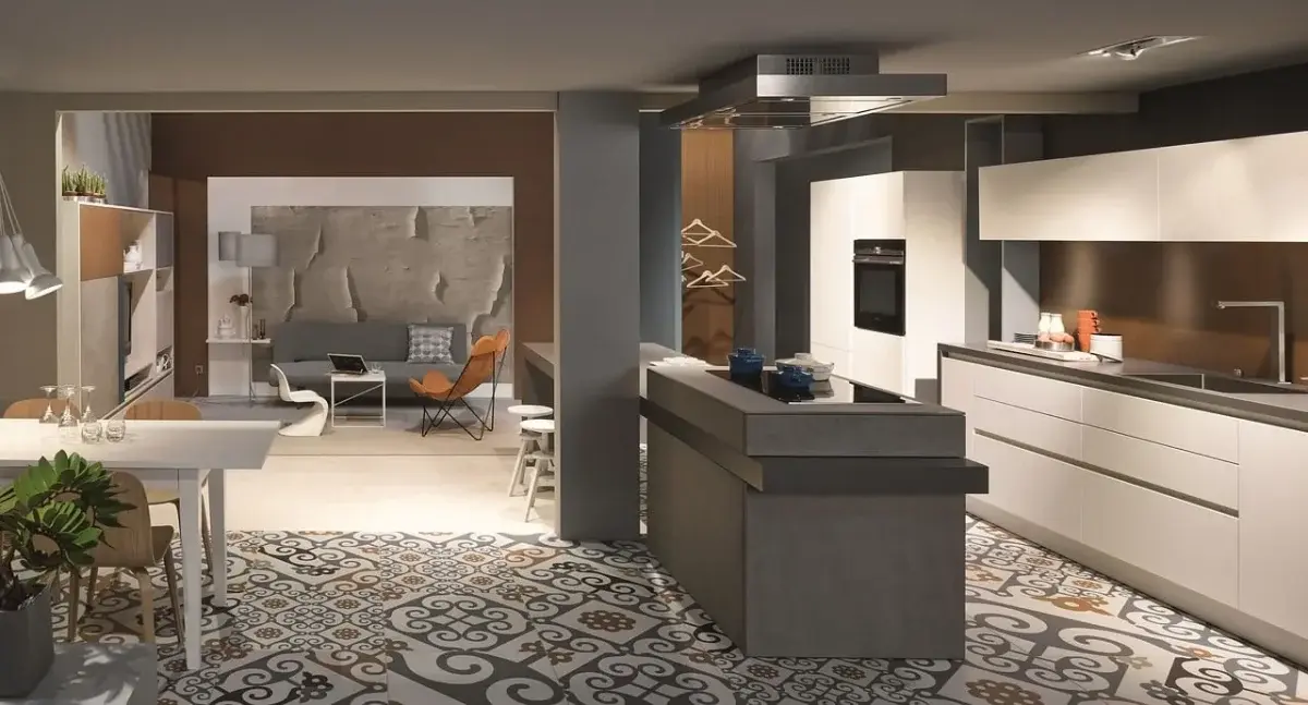 Ini pilihan menarik kombinasi warna dapur di tahun 2025. FOTO: Pixabay.com/divipromedia.com