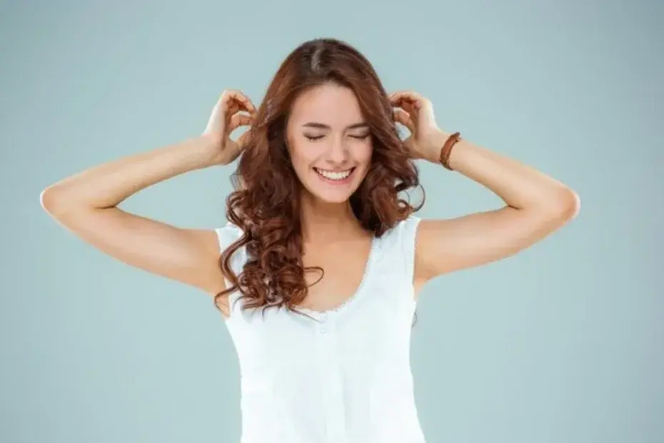 Ilustrasi rambut sehat karena mendapatkan nutrisi dari makanan yang tepat. Foto: Freepik