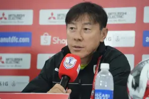 Pelatih Timnas Indonesia, Shin Tae-yong.* Foto: PSSI