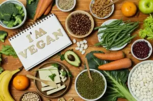 Ilustrasi makanan plant-based atau vegan. Foto: Freepik
