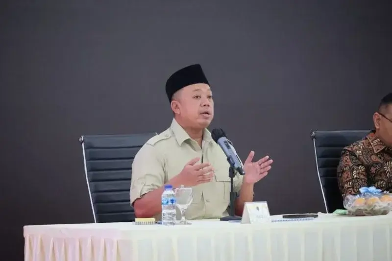 Menteri ATR/Kepala BPN Nusron Wahid.* ANTARA/HO-Kementerian ATR/BPN