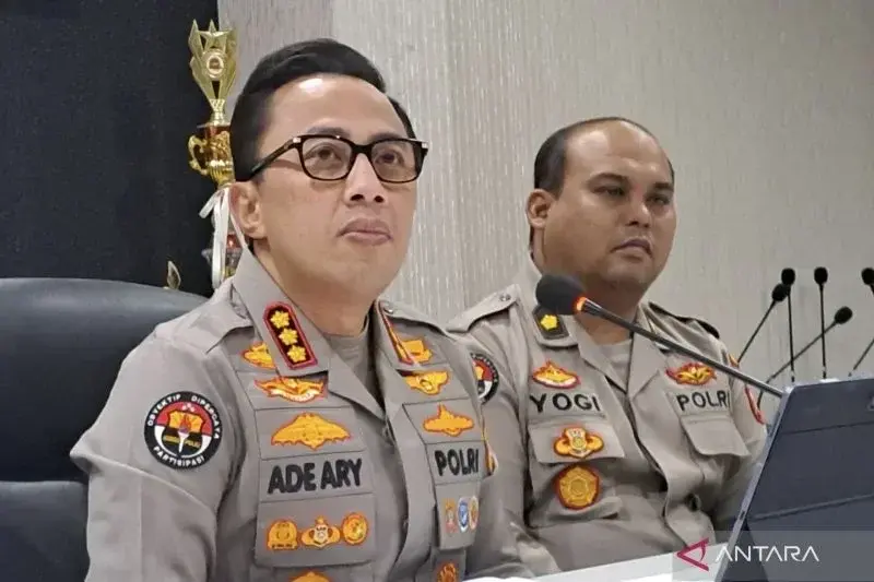 Kabid Humas Polda Metro Jaya Kombes Polisi Ade Ary Syam Indradi. ANTARA/Ilham Kausar