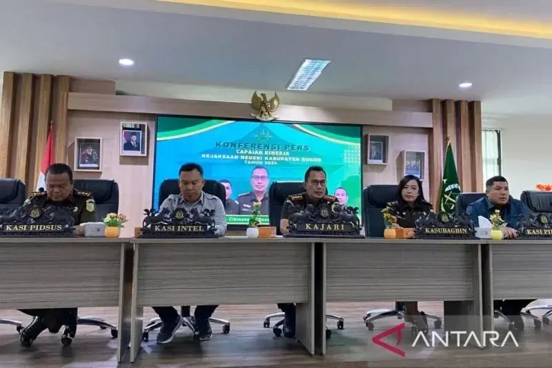 Kepala Kejari Kabupaten Bogor Irwanuddin Tadjuddin. *ANTARA/M. Fikri Setiawan