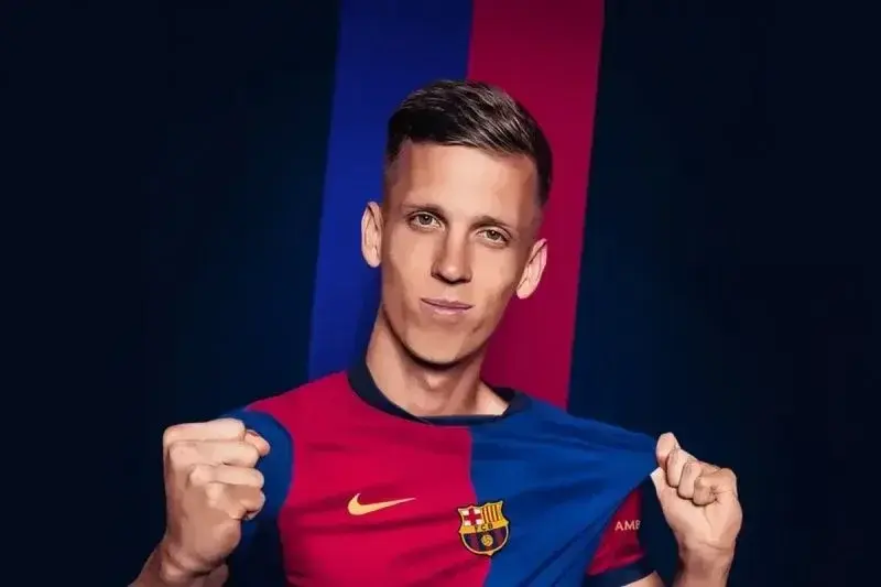 Pemain Barcelona Dani Olmo (ANTARA/HO-FC Barcelona)