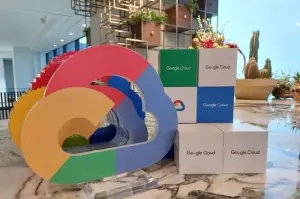 Ilustrasi-Google Cloud yang menjadi komputasi awan penopang kecerdasan buatan (AI) Gemini. (ANTARA/ Anom Prihantoro)