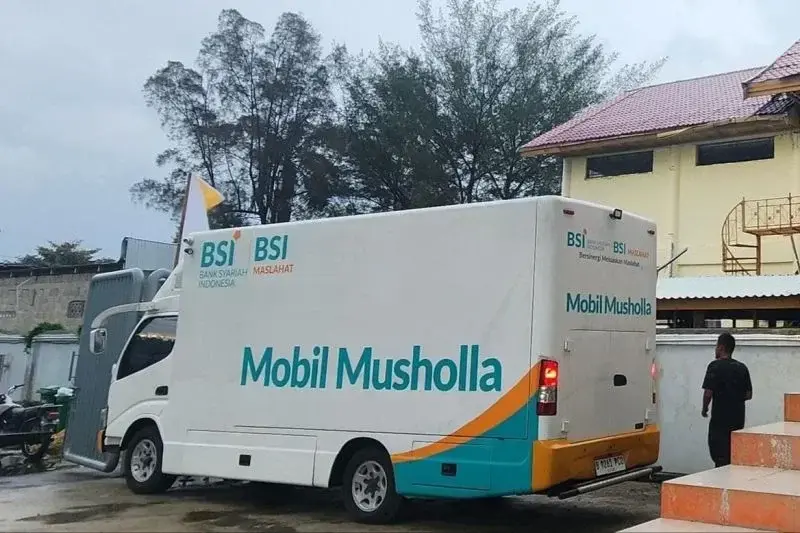 Mobil Mushala BSI Aceh (ANTARA/HO/MO Persiraja)