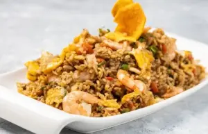 Ilustrasi nasi goreng sederhana. Foto: Freepik