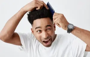 Ilustrasi perawatan rambut pria. Foto: Freepik