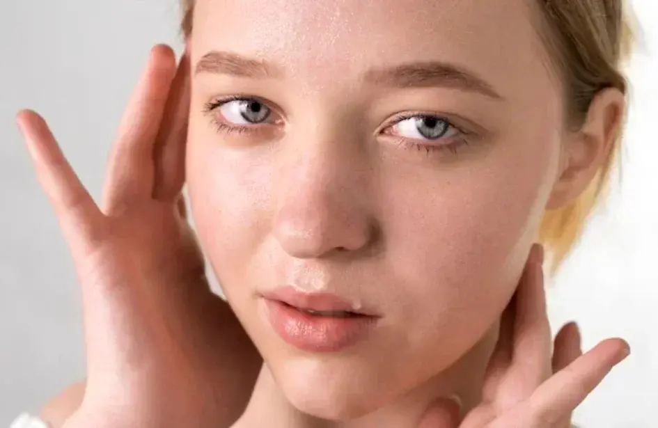 Ilustrasi seseorang yang kulitnya berminyak. Foto: Freepik