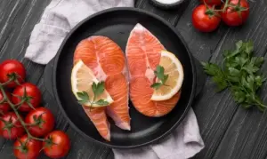 Ilustrasi salmon. Foto: Freepik