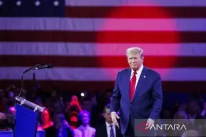 Presiden terpilih Amerika Serikat Donald Trump. (ANTARA/Xinhua)