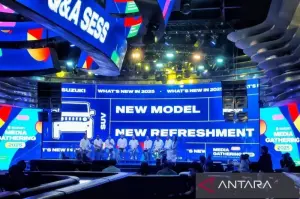 Suzuki umumkan hadirnya kendaraan baru di tahun 2025. (ANTARA/Chairul Rohman)