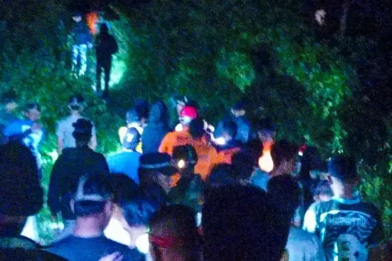 Operasi SAR wanita hilang di Pulau Laut. ANTARA/HO-KPP Natuna