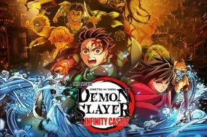 Poster film "Demon Slayer: Kimetsu no Yaiba Infinity Castle". (ANTARA/HO-Crunchyroll)