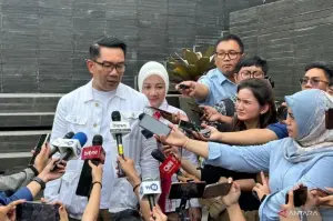 Arsip foto- Mantan Gubernur Jawa Barat Ridwan Kamil (ANTARA/Rubby Jovan)