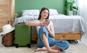 Ilustrasi staycation di hotel. Foto: Freepik