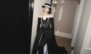Anggota BLACKPINK, Jennie di Met Gala 2025. Foto: Instagram @jennierubyjane