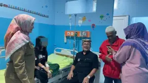 Bupati Imron Jenguk Siswi Alami Tekanan Psikis dan Pastikan Hak Pendidikan Sampai Lulus Sekolah, Selasa, (10/6). 