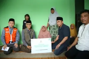 Santunan Korban Longsor Gunung Kuda