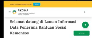 Begini loh Cara Cek Bansos Kemensos 2025. FOTO:TangkapanLayar/divipromedia.com