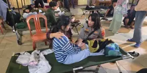 Jumlah korban dugaan keracunan makanan di Kecamatan Cipongkor, Kabupaten Bandung Barat.