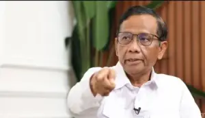 Eks Menteri Koordinator Politik, Hukum, dan Keamanan (Menko Polhukam) Mahfud MD.