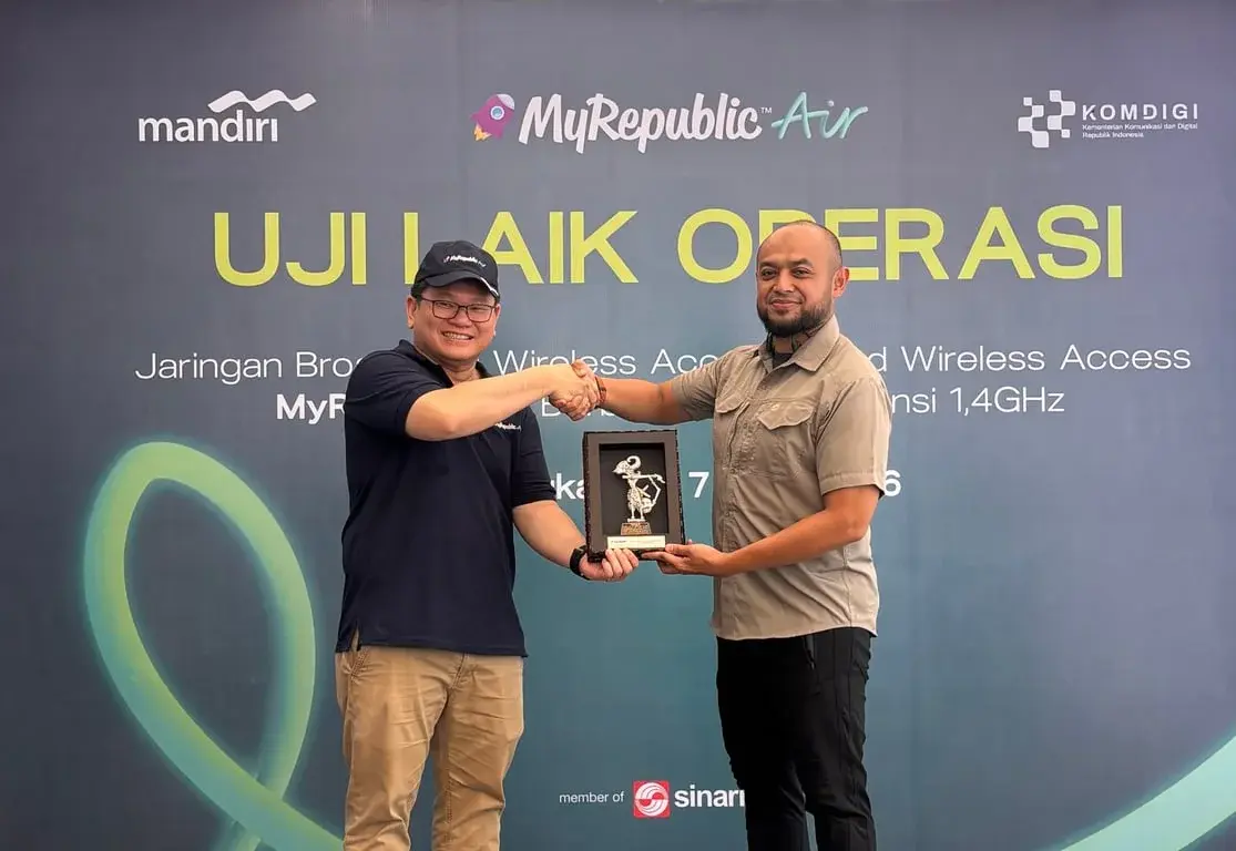 MyRepublic Air Rampungkan Uji Laik Operasi di Palangka Raya, Tandai Kesiapan Ekspansi Nasional Layanan FWA MyRepublic Air Rampungkan Uji Laik Operasi di Palangka Raya, Tandai Kesiapan Ekspansi Nasional Layanan FWA