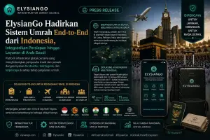 ElysianGo Hadirkan Sistem Umrah End-to-End dari Indonesia, Integrasikan Persiapan hingga Layanan di Arab Saudi