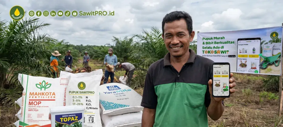 Di Tengah Ketidakpastian Global, SawitPRO Hadir Mempermudah Petani Mendapatkan Pupuk Sawit dan Benih Unggul Di Tengah Ketidakpastian Global, SawitPRO Hadir Mempermudah Petani Mendapatkan Pupuk Sawit dan Benih Unggul
