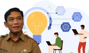 Kepala Dinkop UKM Kabupaten Cirebon, Alex Suheriyawan./* (Afif Setiawan)