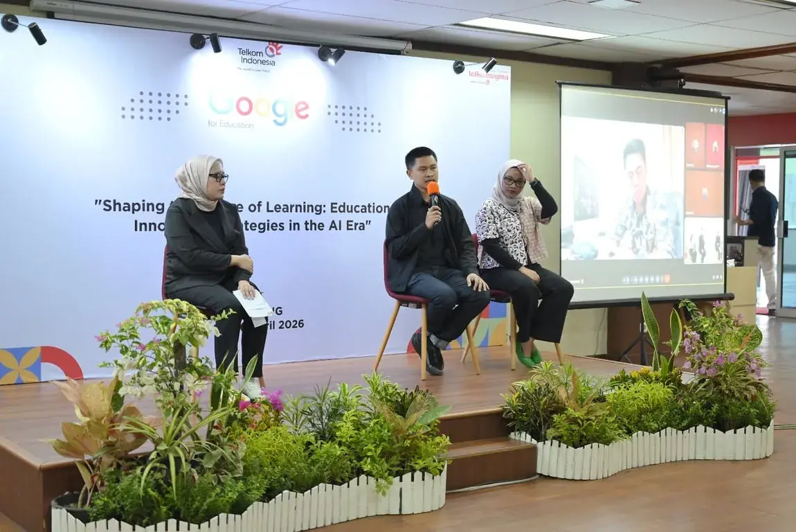 Telkom Indonesia dan Google Dorong Transformasi Pendidikan Digital di Padang melalui AI Connect Offline Series