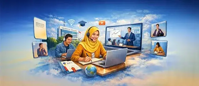 Kampus Pertama & Terbaik Penyelenggara Kuliah Jarak Jauh (Kuliah Online) di Indonesia Lagi Buka Pendaftaran Loh! Kampus Pertama & Terbaik Penyelenggara Kuliah Jarak Jauh (Kuliah Online) di Indonesia Lagi Buka Pendaftaran Loh!