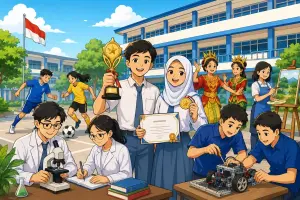 Ilustrasi Sekolah Manusia Unggul (Maung) di SMA dan SMK./* (Foto: Ist)