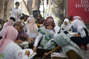 Momentum HAN, Pemkab Cirebon Ajak Anak-anak Lestarikan Budaya Lewat Membatik