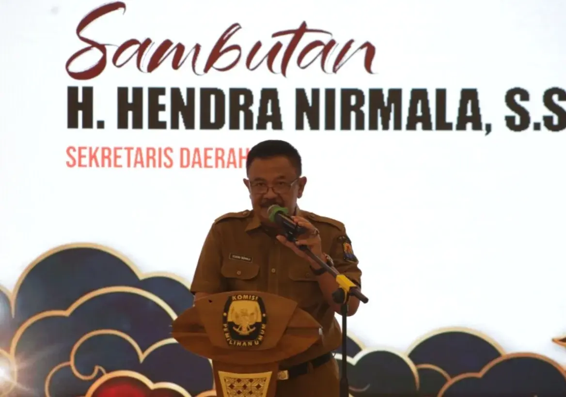 Caption : Sekda Kabupaten Cirebon, Hendra Nirmala
