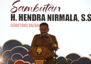 Caption : Sekda Kabupaten Cirebon, Hendra Nirmala