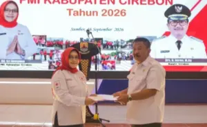 Caption : Sekretaris Daerah (Sekda) Kabupaten Cirebon, Hendra Nirmala mengatakan, partisipasi masyarakat diperlukan, untuk mendukung PMI